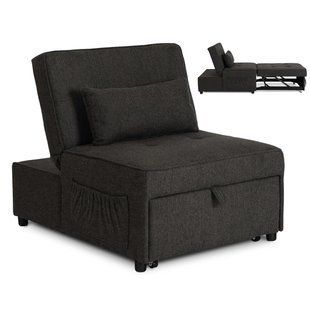 Крісло розкладне MEBEL ELITE IBERIS Чорний
