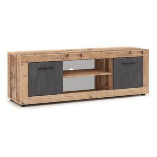 ТВ Тумба MEBEL ELITE BLAGO 140 Необроблений дуб жива фотографія
