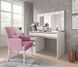 Стол туалетный письменный Perfect Home Ада/Ada 5S/120 с 5 ящиками Белый глянец