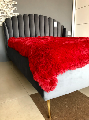 Кровать CALABRIA Velvet Signal 160х200 реальная фотография