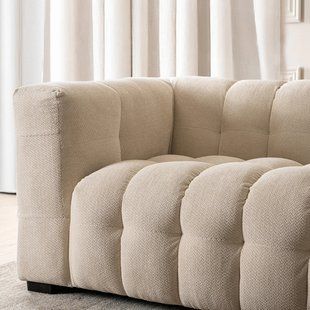 Софа MODERNO 2S MEBEL ELITE 170 см ткань Кремовый