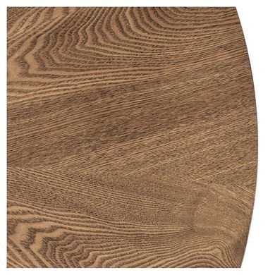 Комплект стол MEBEL ELITE LINO 100х100 см Орех/Черный +4 стулья GARY 2 Серый/орех реальная фотография