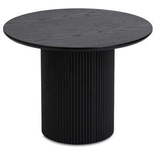 Журнальний столик EURIS MEBEL ELITE 60x60 Чорний жива фотографія
