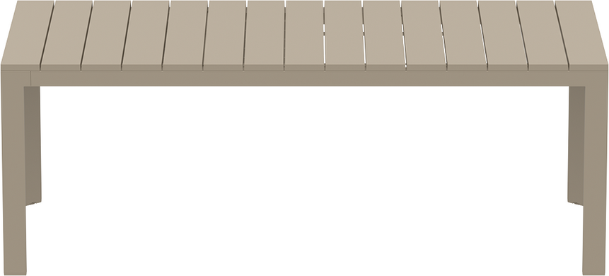 Стол Siesta Onto Atlantic Table 210/280 Taupe реальная фотография