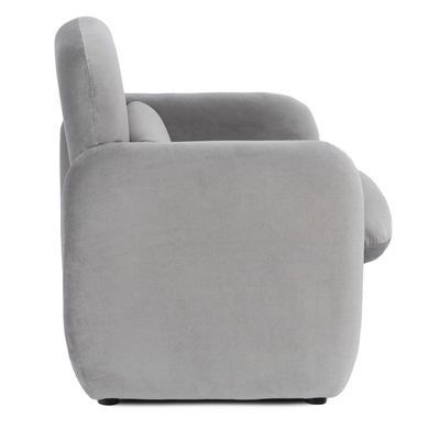 Крісло MEBEL ELITE TOGO Velvet Сірий