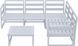 Комплект мебели для террасы Siesta Onto Mykonos Lounge Corner Set Gray Серый