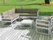 Комплект мебели для террасы Siesta Onto Mykonos Lounge Corner Set Gray Серый