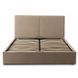 Кровать двуспальная MEBEL ELITE MARSYLIA Sztruks 140x200 см Беж