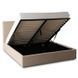 Кровать двуспальная MEBEL ELITE MARSYLIA Sztruks 140x200 см Беж