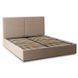 Кровать двуспальная MEBEL ELITE MARSYLIA Sztruks 140x200 см Беж