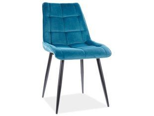 Стул CHIC Velvet Signal Бирюзовый реальная фотография