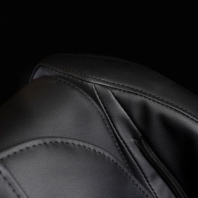 Масажне крісло MEBEL ELITE PX PRO MAX екошкіра чорний жива фотографія