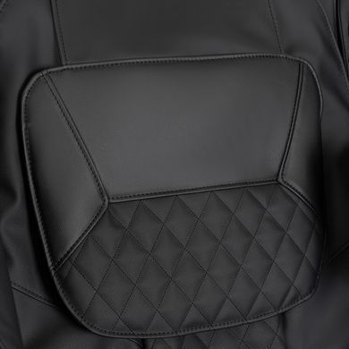 Масажне крісло MEBEL ELITE PX PRO MAX екошкіра чорний жива фотографія