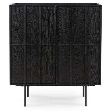 Комод MEBEL ELITE NAMBINO Чорний жива фотографія