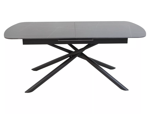 Стіл Розкладний VECTOR CERAMIC Signal 180(220)x90 Чорний/ Чорний Мат жива фотографія