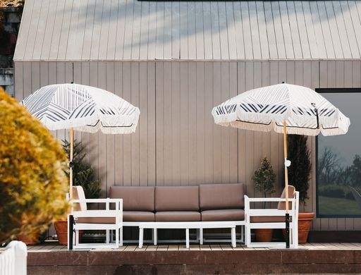 Комплект мебели для террасы Siesta Onto Mykonos Lounge Set XL Gray Серый