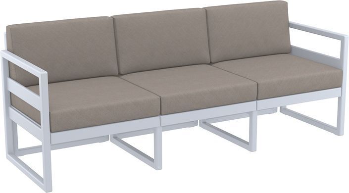 Комплект мебели для террасы Siesta Onto Mykonos Lounge Set XL Gray Серый