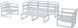Комплект мебели для террасы Siesta Onto Mykonos Lounge Set XL Gray Серый