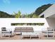 Комплект мебели для террасы Siesta Onto Mykonos Lounge Set XL Gray Серый
