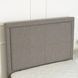 Кровать односпальная бархатная MEBEL ELITE ELIF Velvet 90x200 см с дополнительным спальным местом Серый