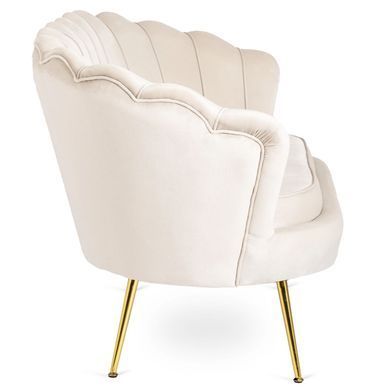 Софа MEBEL ELITE ZENDAYA 138 см Кремовый