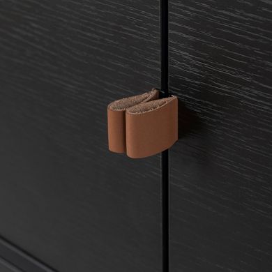 Комод MEBEL ELITE COMO Чорний жива фотографія