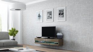 ТВ Тумба VIGO RTV Cama 140 New Латте Мат / Латте Глянец реальная фотография
