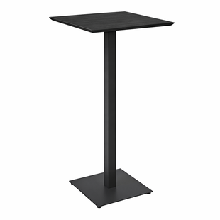 Стол Tetra bar Lovko 60 х 60 черный/черный дуб