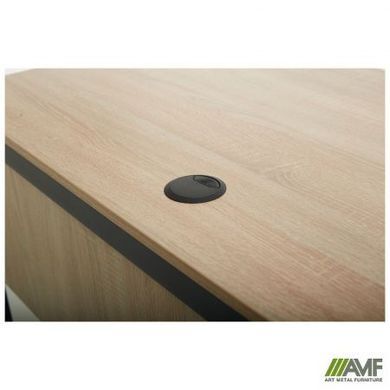 Стіл письмовий Осло з ящиком AMF 119x60 Дуб Сонома жива фотографія
