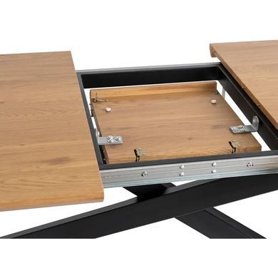 Стол раскладной MEBEL ELITE HAMILTON 160(200)х90 Золотой дуб реальная фотография