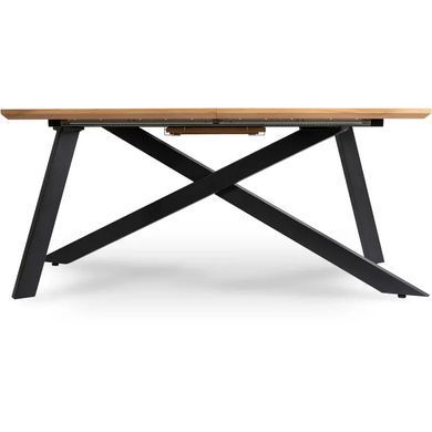Стол раскладной MEBEL ELITE HAMILTON 160(200)х90 Золотой дуб реальная фотография