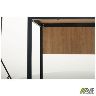 Стіл письмовий Осло з ящиком AMF 119x60 Дуб Сонома жива фотографія
