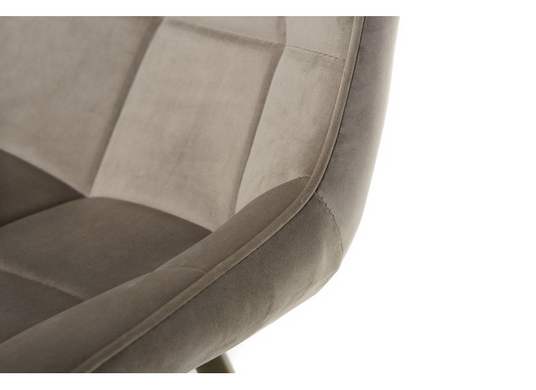 Стілець N-45 Vetro Капучино Вельвет жива фотографія