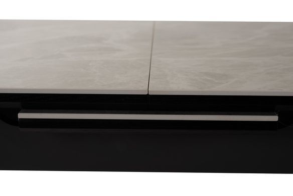 Стіл розкладний TM-76 VETRO 120(160)x80 Калакатта Мармур Глянець жива фотографія