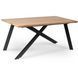 Стол раскладной MEBEL ELITE HAMILTON 160(200)х90 Золотой дуб