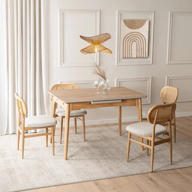 Стіл розкладний MEBEL ELITE SAMER 138(178)х800 см Дуб жива фотографія