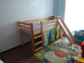 Кровать детская NEO PLUS Halmar 89x197 Сосна