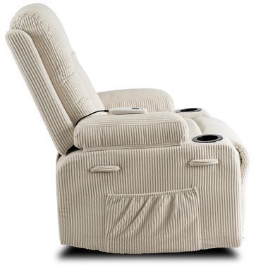 Кресло массажное MEBEL ELITE BOX Вельвет Беж