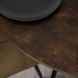 Стіл MEBEL ELITE LAUREN 90X90 дуб рустик / чорний