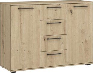 Комод FLEX KM-2&nbsp;Halmar 116x40 Дуб Артизан жива фотографія
