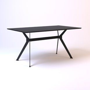Стіл STEALTH Lovko 160х90 Чорний жива фотографія