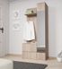 Прихожая с зеркалом Perfect Home Грин/Green 3-дверный Дуб сонома реальная фотография