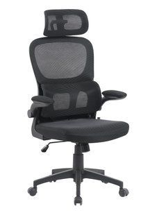 Компьютерное кресло Torso Black Ergomix Черный реальная фотография