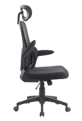 Компьютерное кресло Torso Black Ergomix Черный реальная фотография