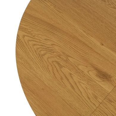Стіл розкладний круглий MEBEL ELITE LUKAS 100(250)х100 см Золотий дуб жива фотографія