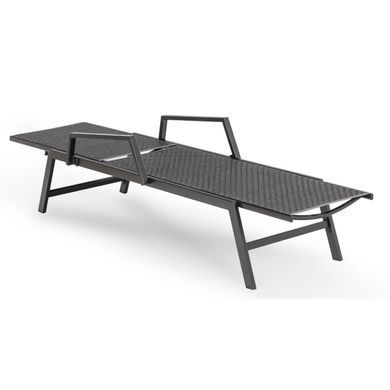 Шезлонг ROULE MEBEL ELITE Черный