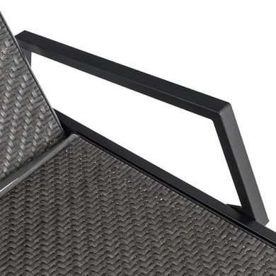 Шезлонг ROULE MEBEL ELITE Черный
