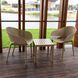 Комплект 2 стула Siesta Onto Sky Pro + Стол Siesta Ocean Side Table - Taupe реальная фотография