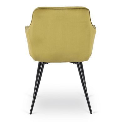 Стул MEBEL ELITE MODESTO Velvet Оливка реальная фотография