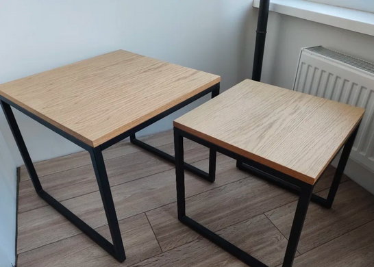 Журнальний столик LARGO DUO Signal 50x50 жива фотографія